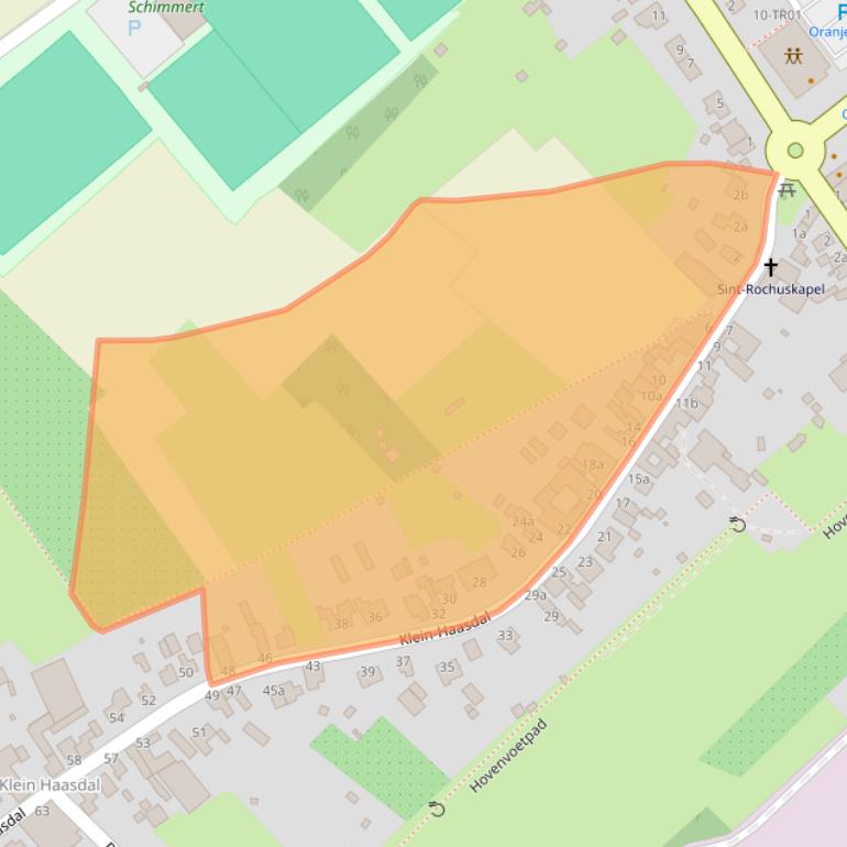 Kaart van postcodegebied 6333AK.