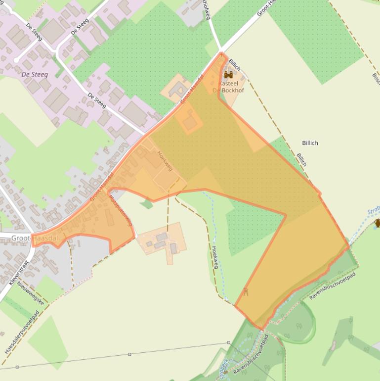 Kaart van postcodegebied 6333AV.