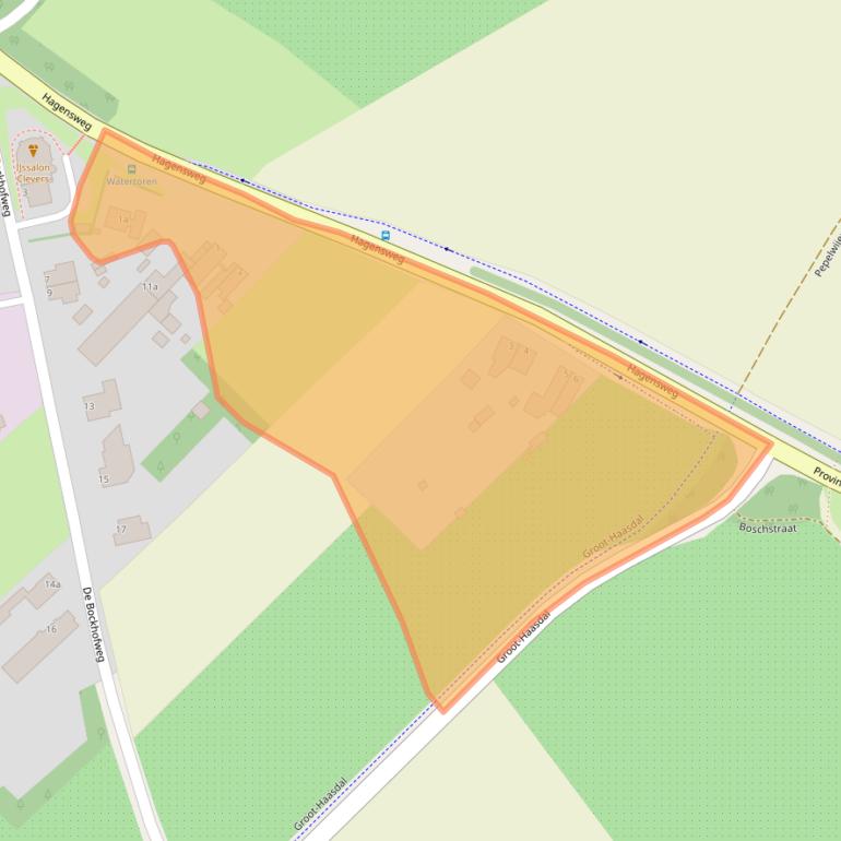 Kaart van postcodegebied 6333BA.