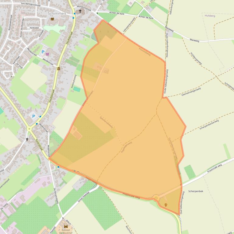 Kaart van postcodegebied 6333BN.