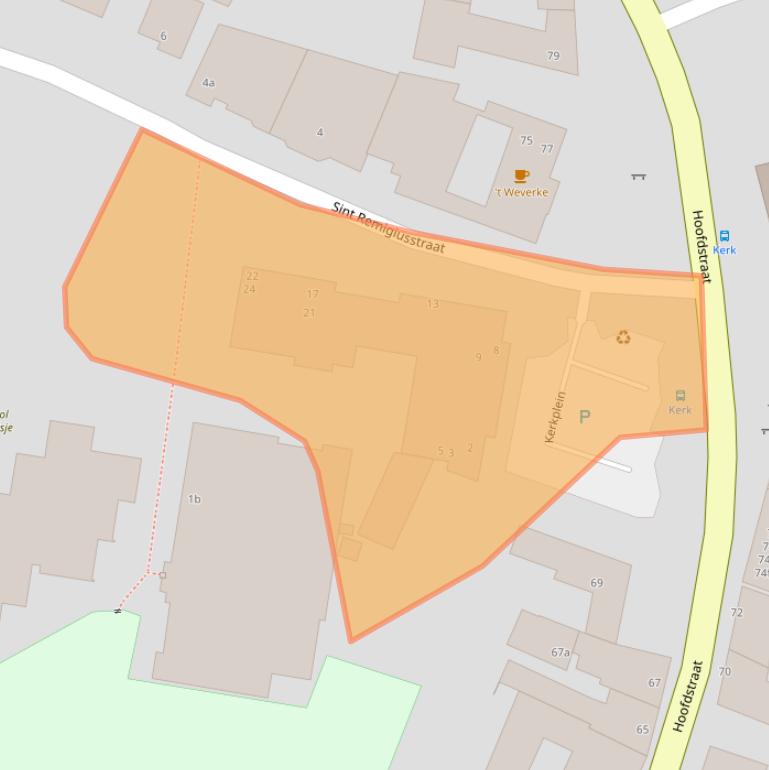 Kaart van postcodegebied 6333CV.