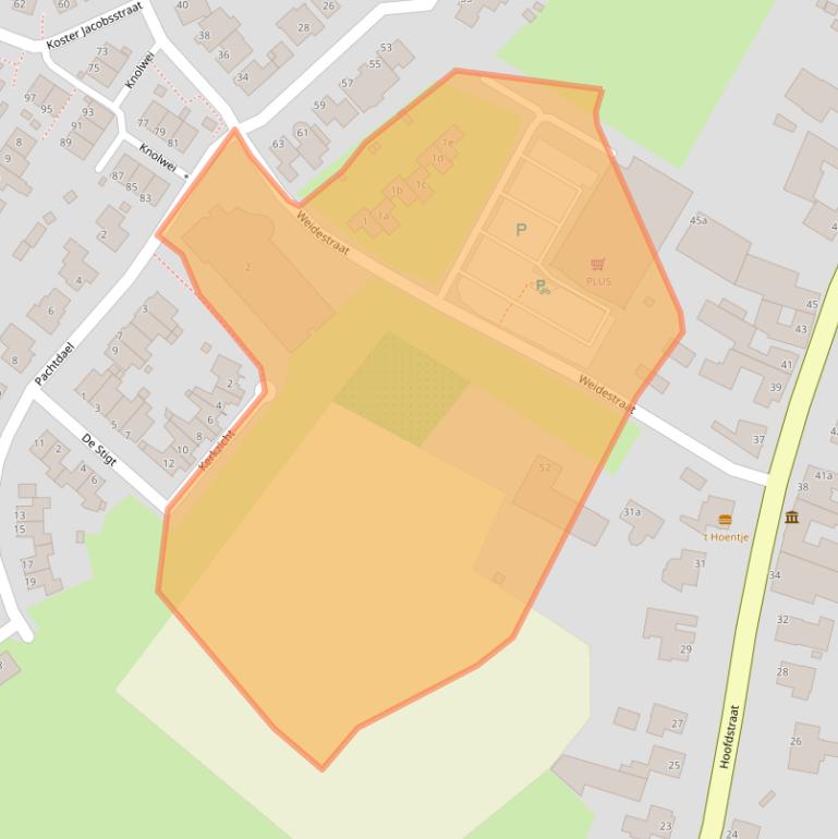 Kaart van postcodegebied 6333DE.