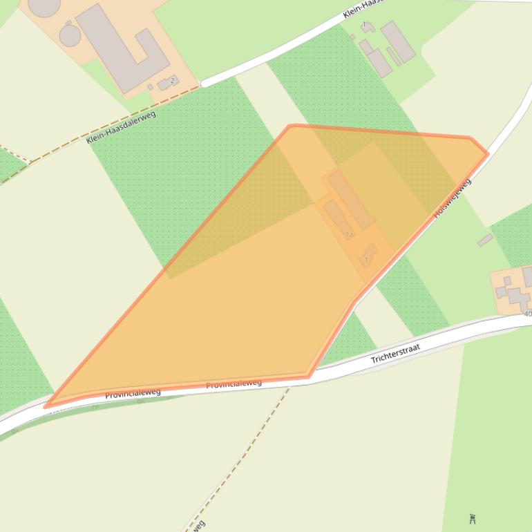 Kaart van postcodegebied 6333ET.