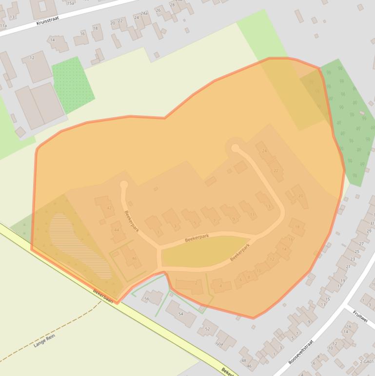 Kaart van postcodegebied 6333EW.
