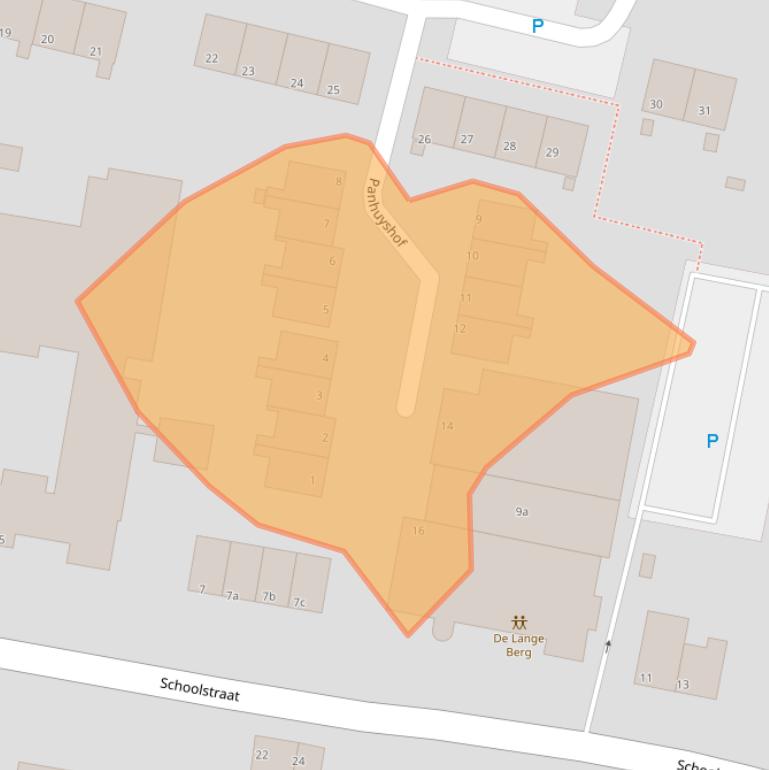 Kaart van postcodegebied 6336AL.