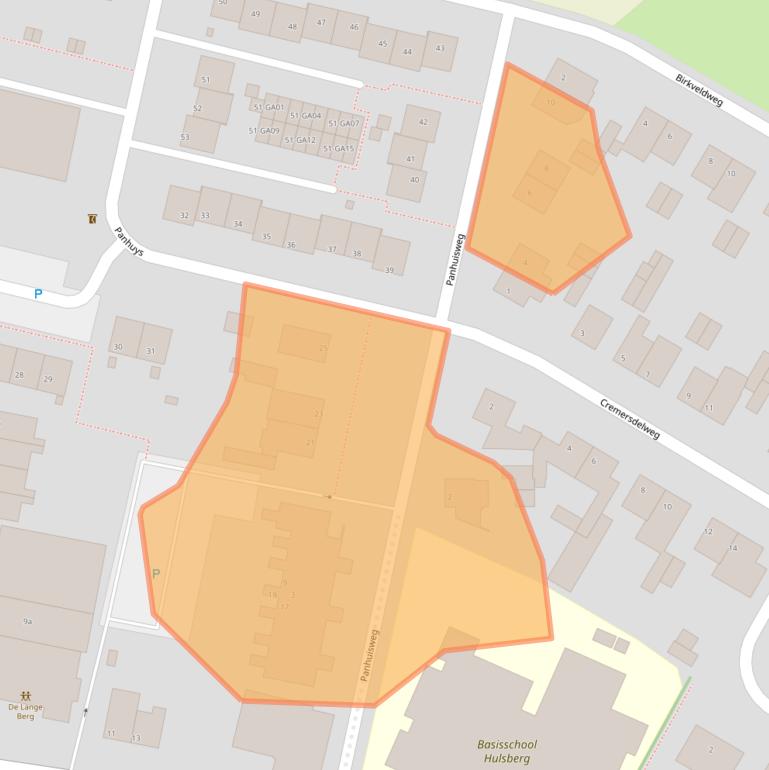 Kaart van postcodegebied 6336AM.