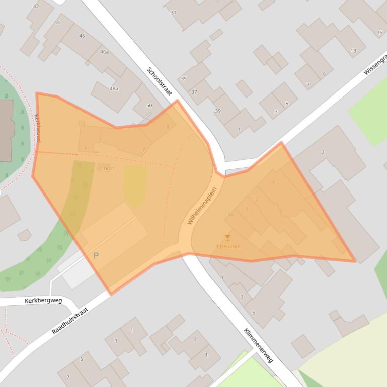 Kaart van postcodegebied 6336AT.