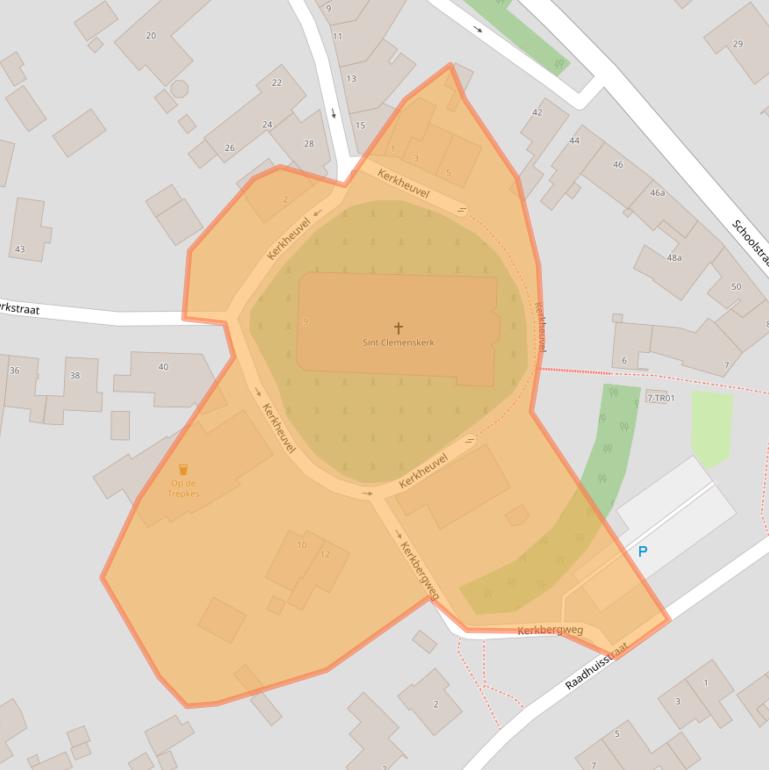 Kaart van postcodegebied 6336AX.