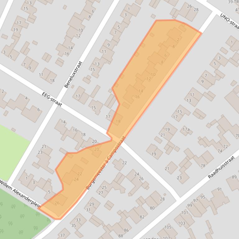 Kaart van postcodegebied 6336BP.