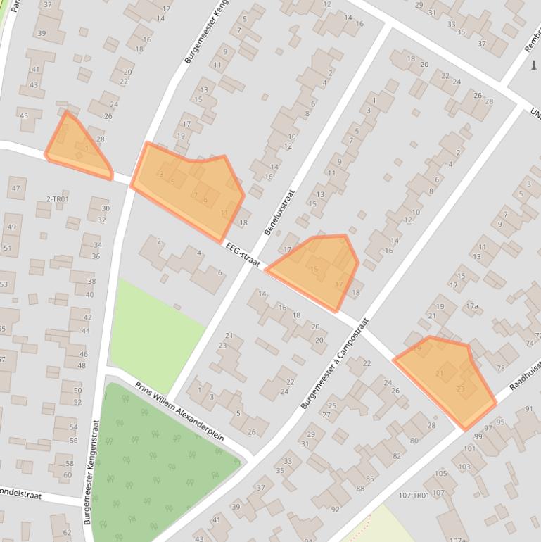 Kaart van postcodegebied 6336BV.