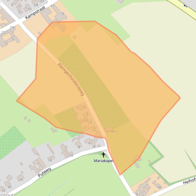 Kaart van postcodegebied 6336PA.