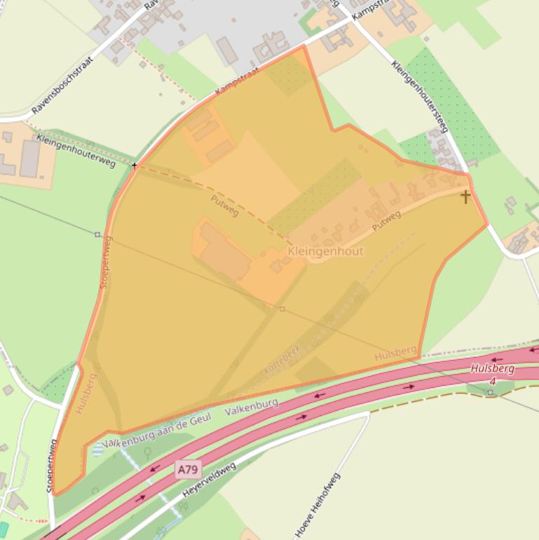 Kaart van postcodegebied 6336PC.