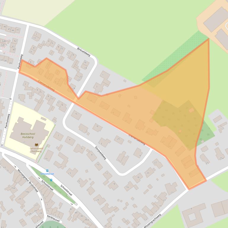 Kaart van postcodegebied 6336TC.