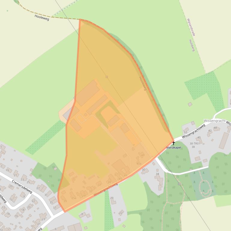 Kaart van postcodegebied 6336TG.