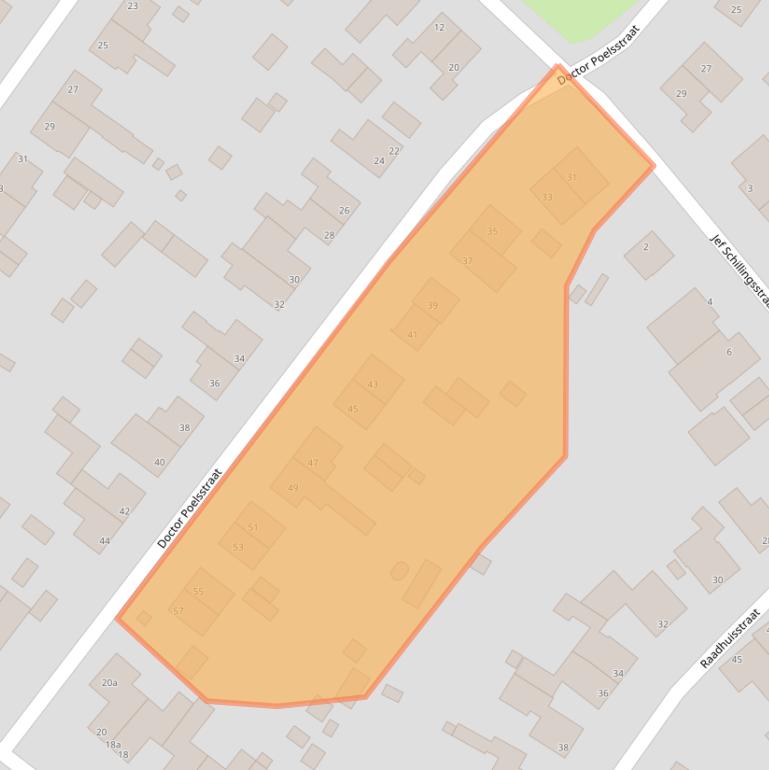 Kaart van postcodegebied 6336TR.