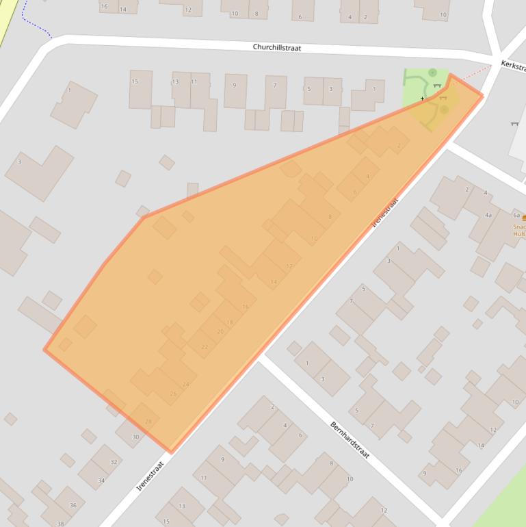 Kaart van postcodegebied 6336TX.