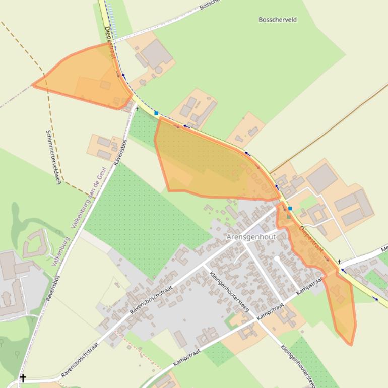 Kaart van postcodegebied 6336VV.