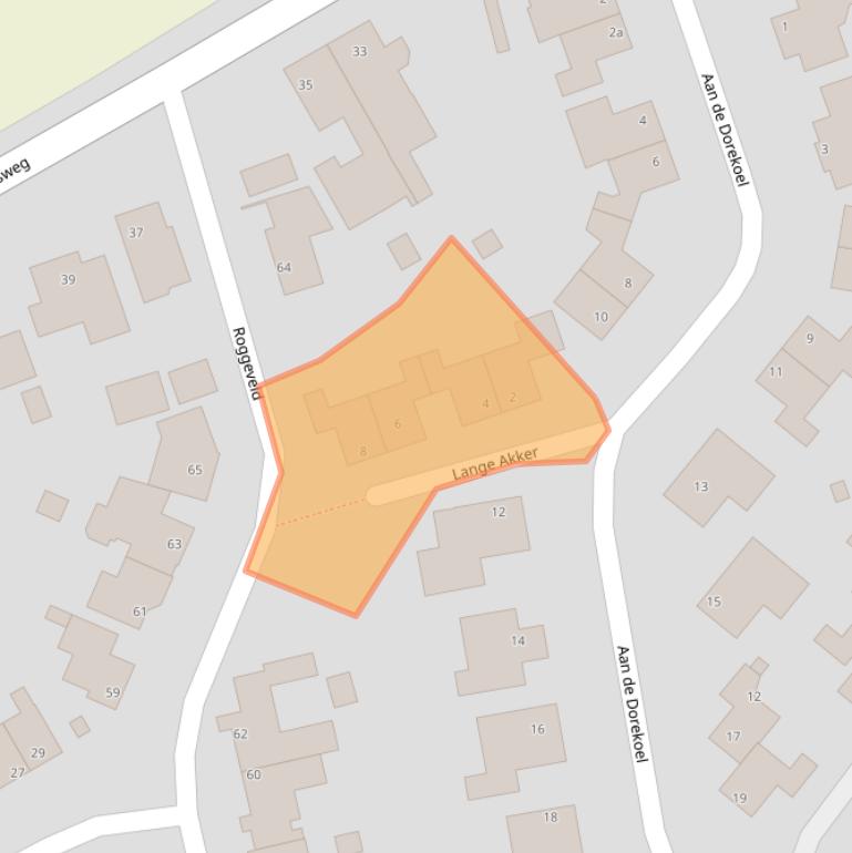 Kaart van postcodegebied 6336WD.