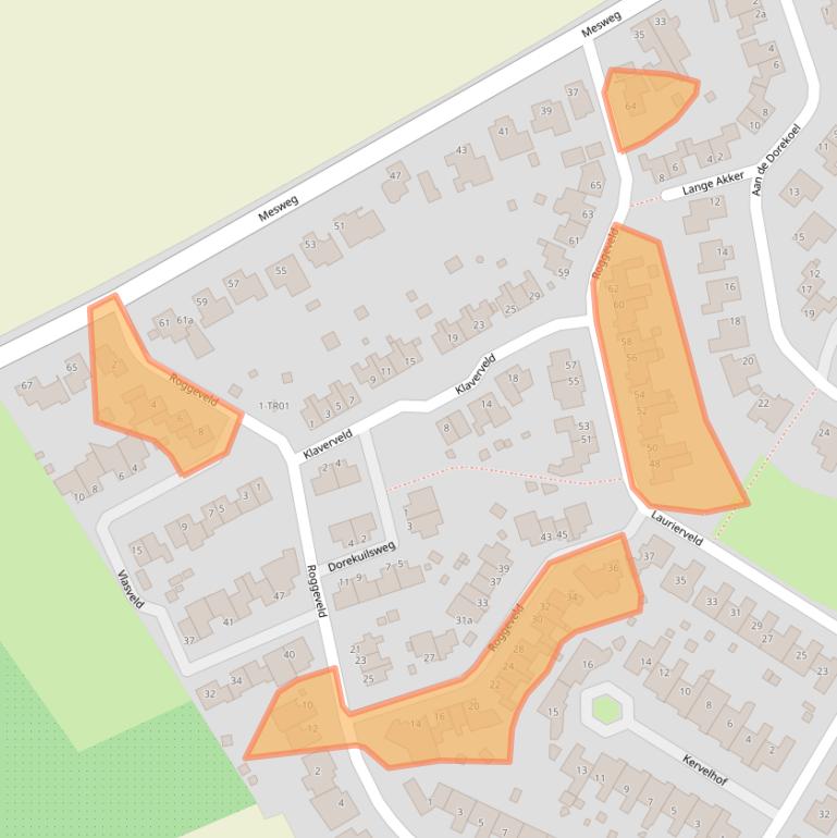 Kaart van postcodegebied 6336WH.