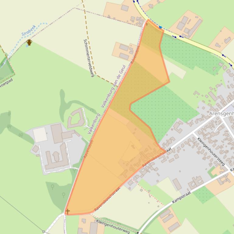 Kaart van postcodegebied 6336XJ.