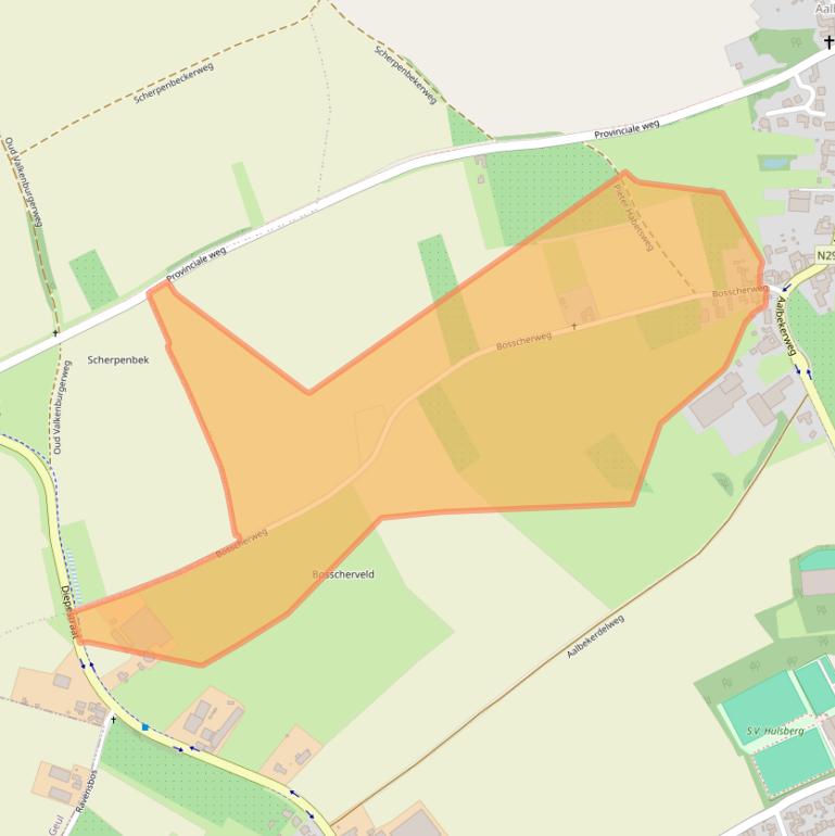 Kaart van postcodegebied 6336XK.