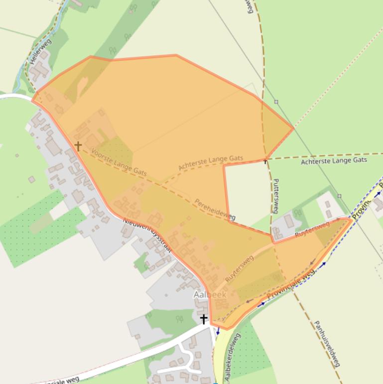 Kaart van postcodegebied 6336XW.