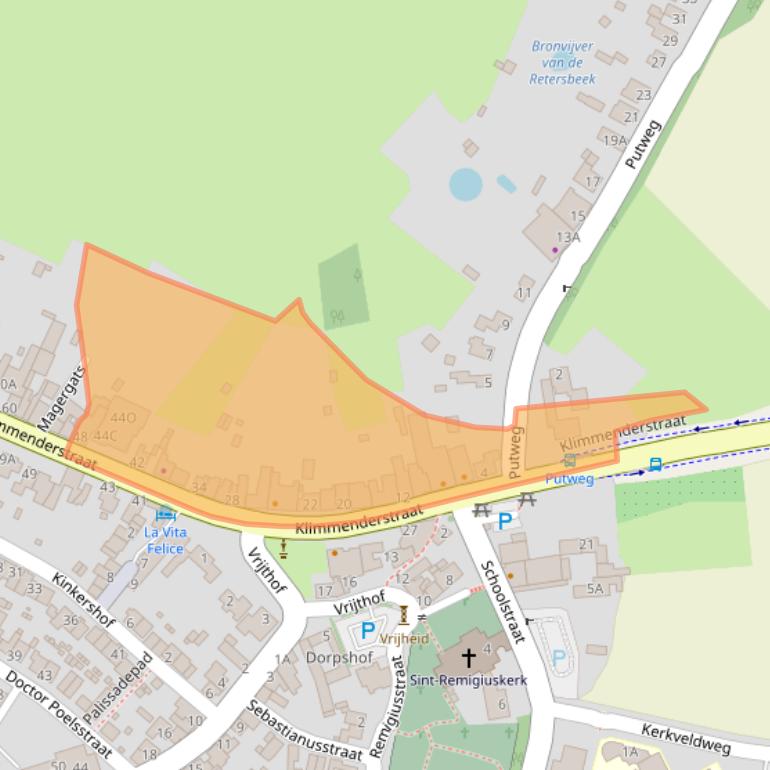 Kaart van postcodegebied 6343AC.