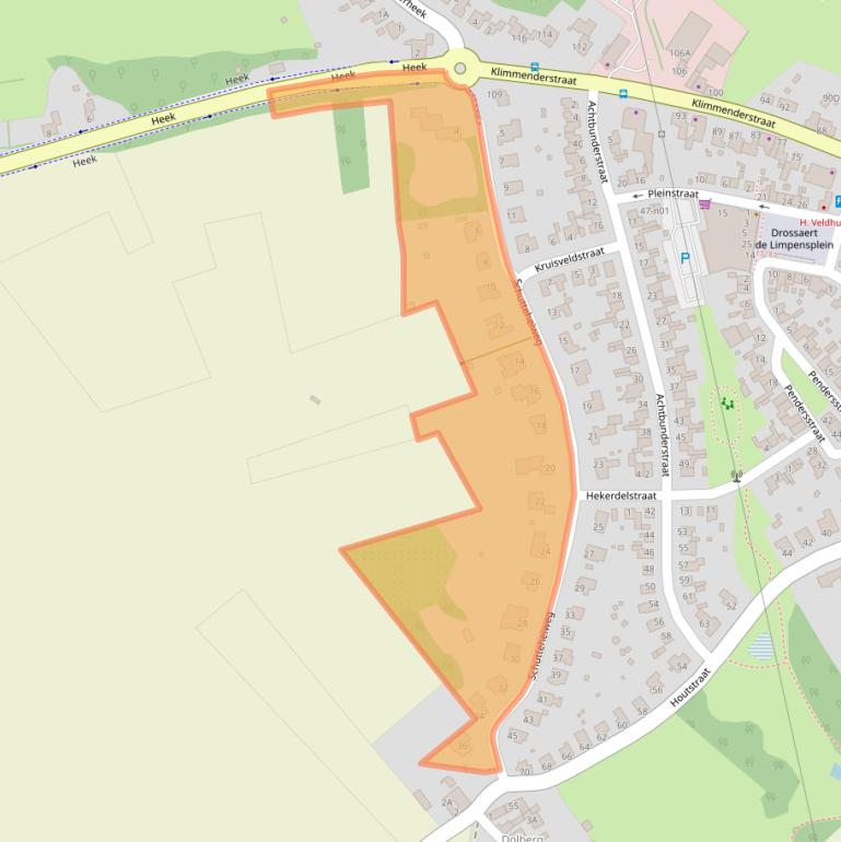 Kaart van postcodegebied 6343AH.