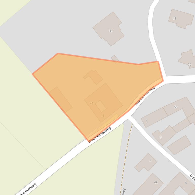 Kaart van postcodegebied 6343AJ.