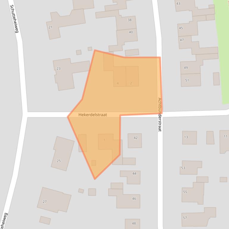 Kaart van postcodegebied 6343AL.