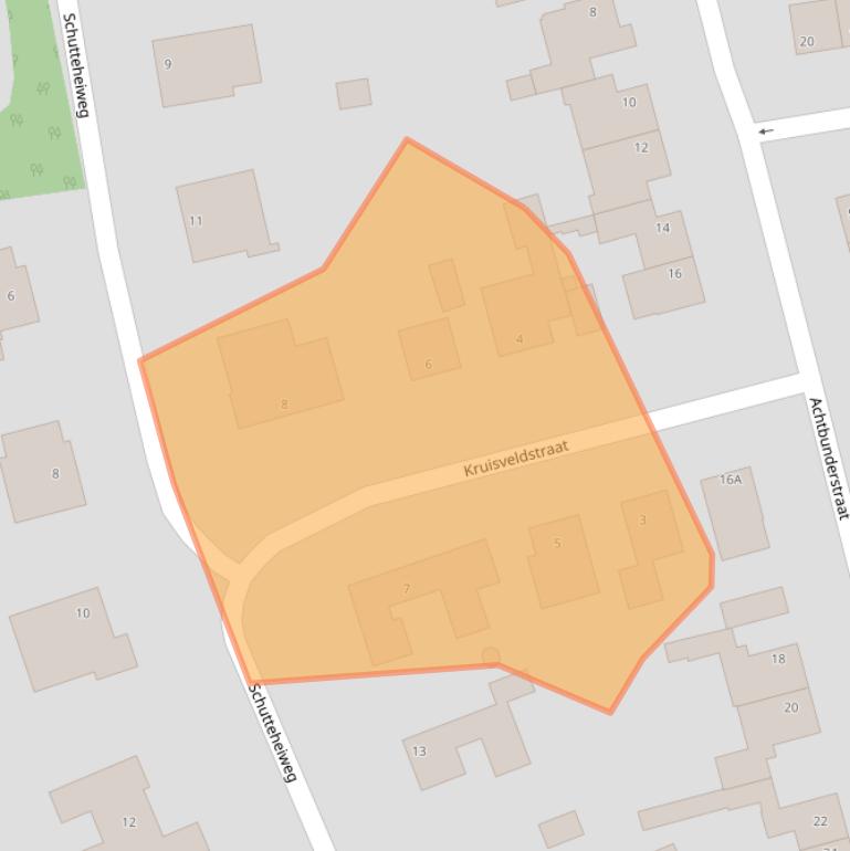 Kaart van postcodegebied 6343AM.