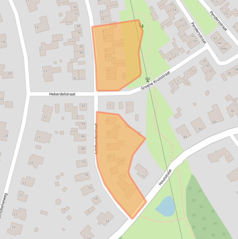 Kaart van postcodegebied 6343AP.