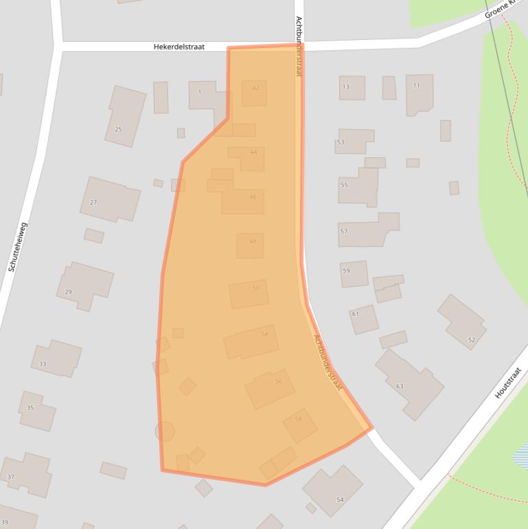 Kaart van postcodegebied 6343AS.