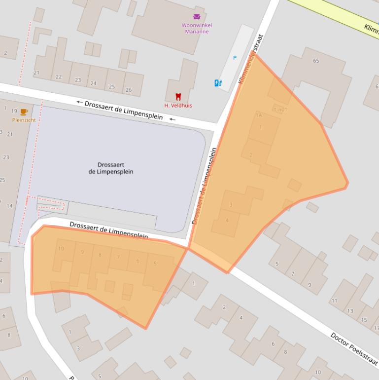 Kaart van postcodegebied 6343AV.