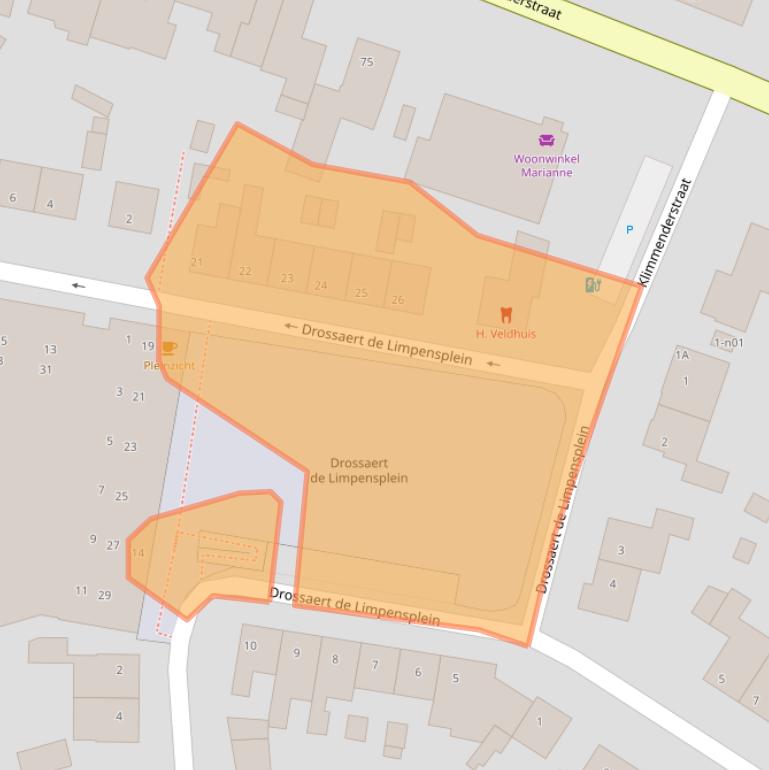 Kaart van postcodegebied 6343AW.