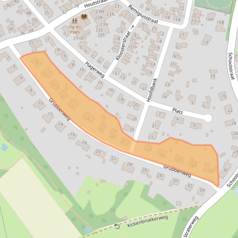 Kaart van postcodegebied 6343CA.