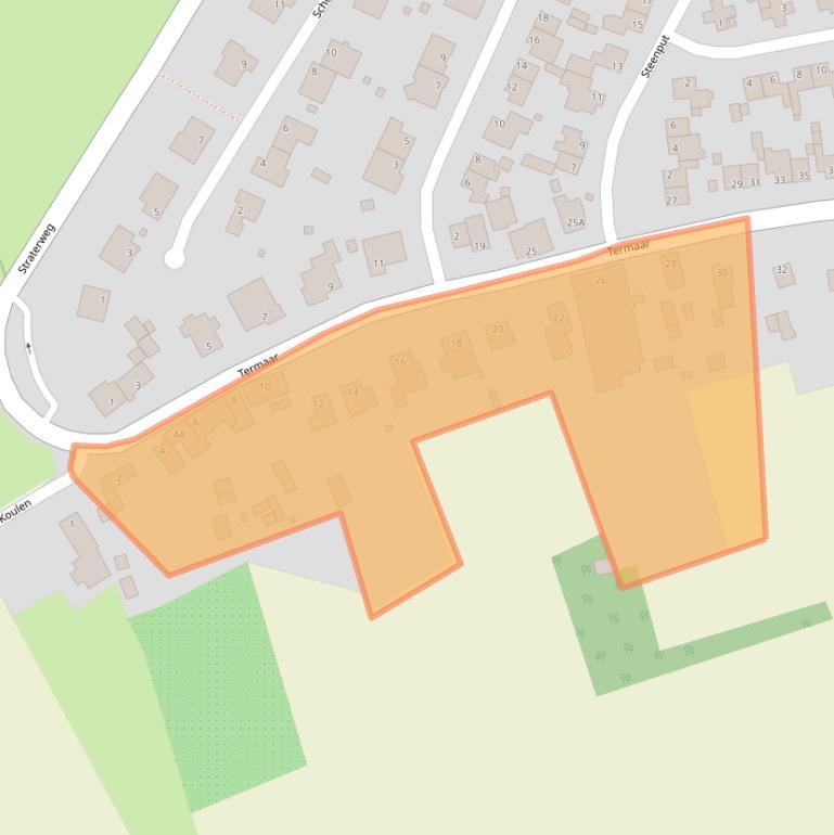 Kaart van postcodegebied 6343CM.