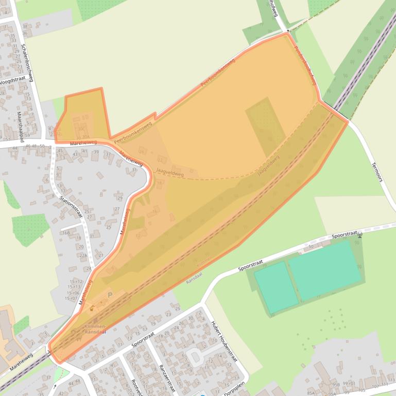 Kaart van postcodegebied 6343EK.