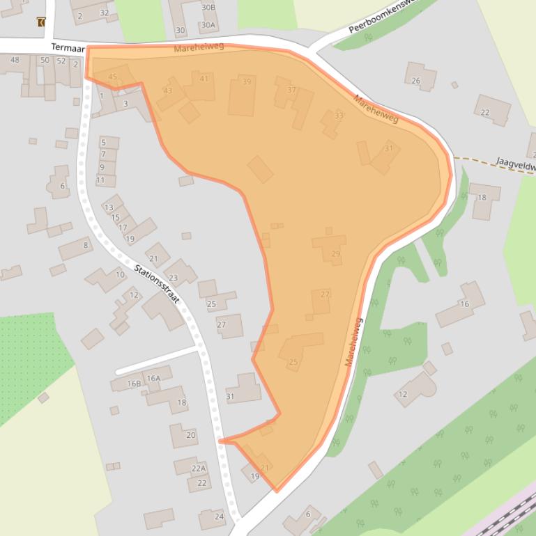 Kaart van postcodegebied 6343EM.