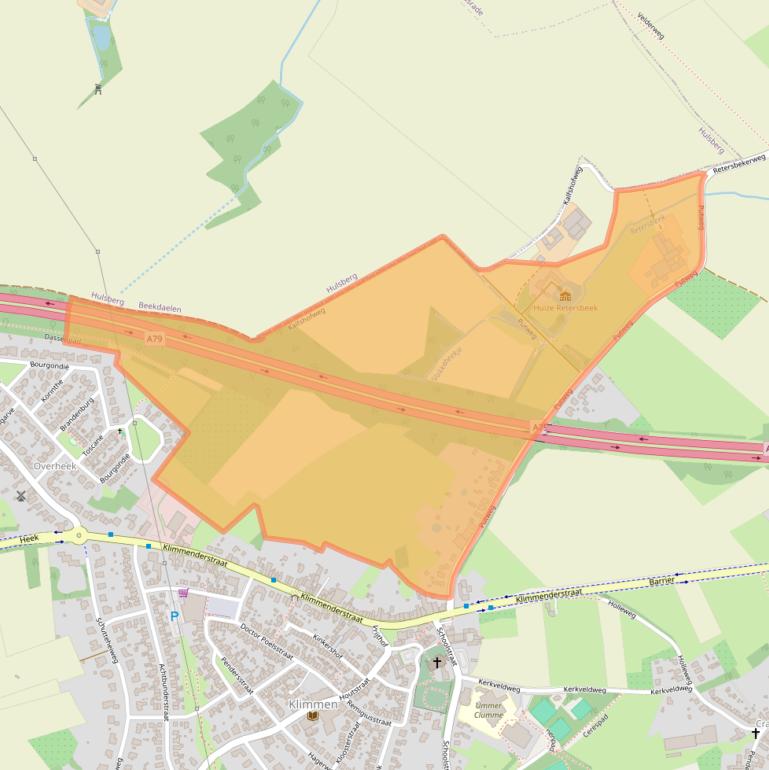Kaart van postcodegebied 6343PD.
