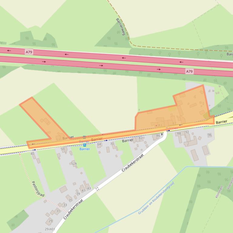 Kaart van postcodegebied 6343RA.