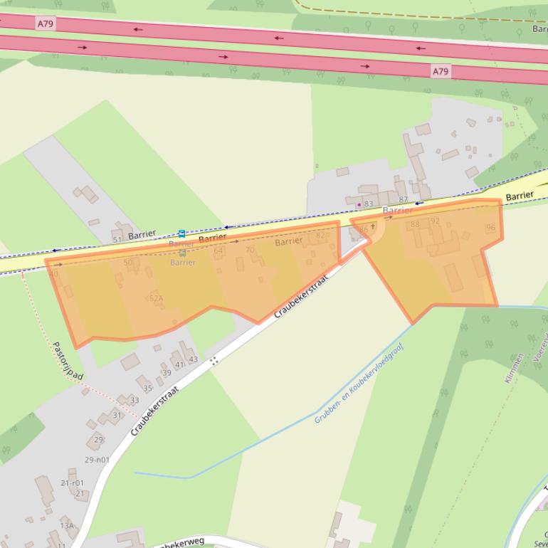 Kaart van postcodegebied 6343RB.