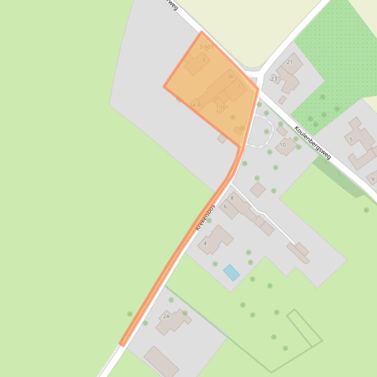 Kaart van postcodegebied 6343RP.