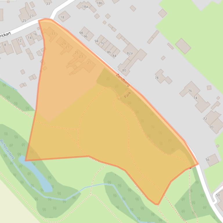 Kaart van postcodegebied 6351AJ.