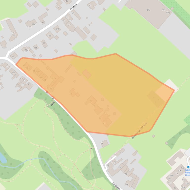 Kaart van postcodegebied 6351AL.