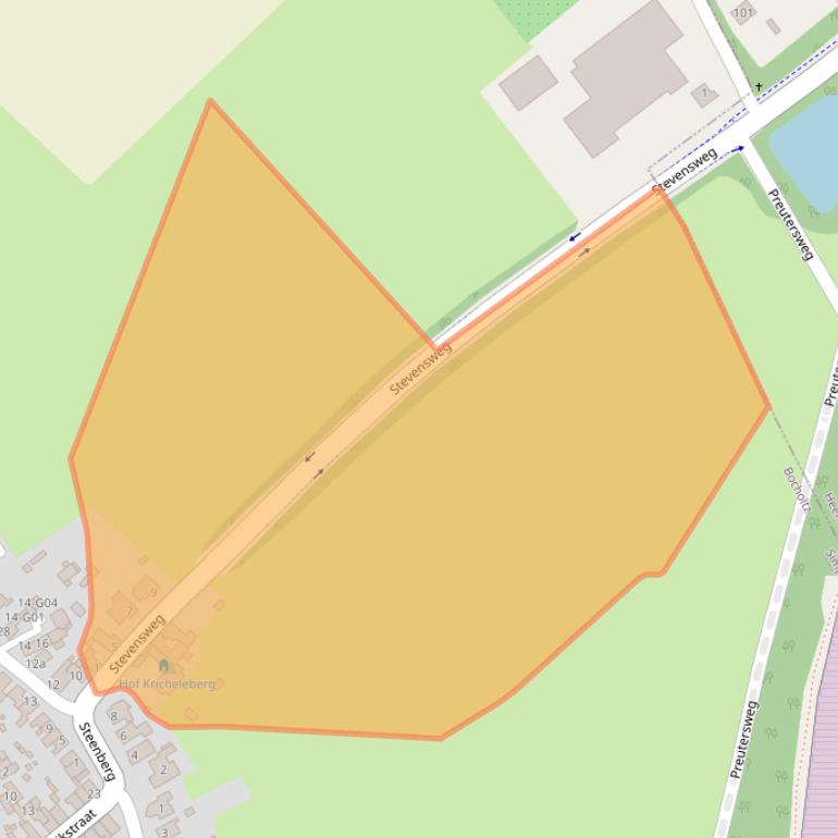 Kaart van postcodegebied 6351AV.