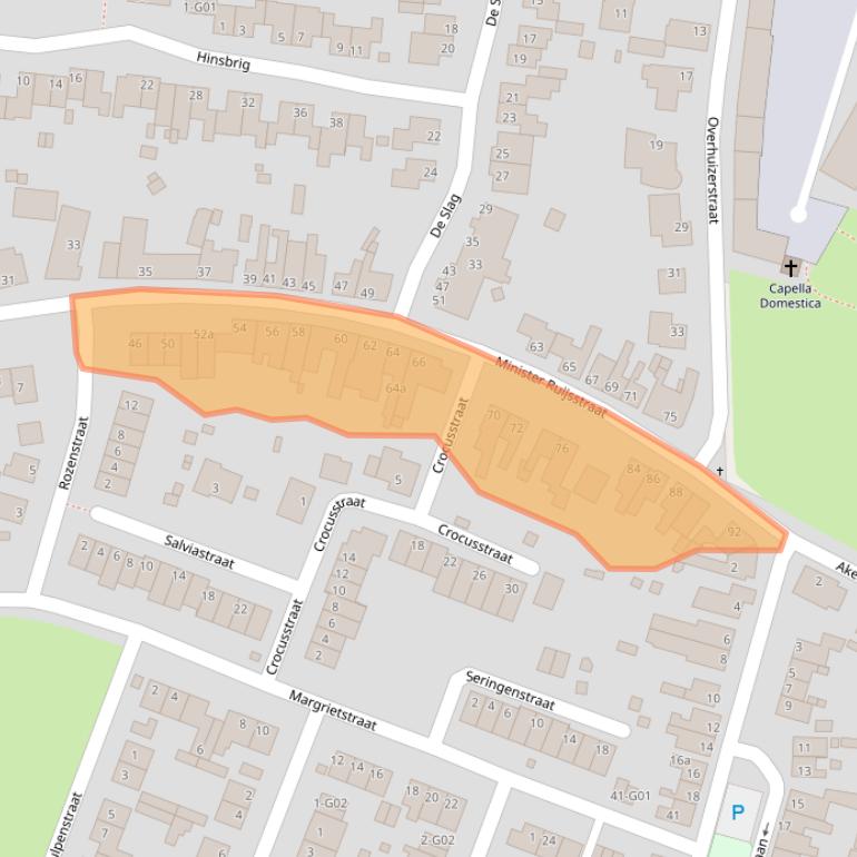 Kaart van postcodegebied 6351CL.