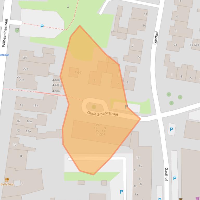 Kaart van postcodegebied 6351CN.