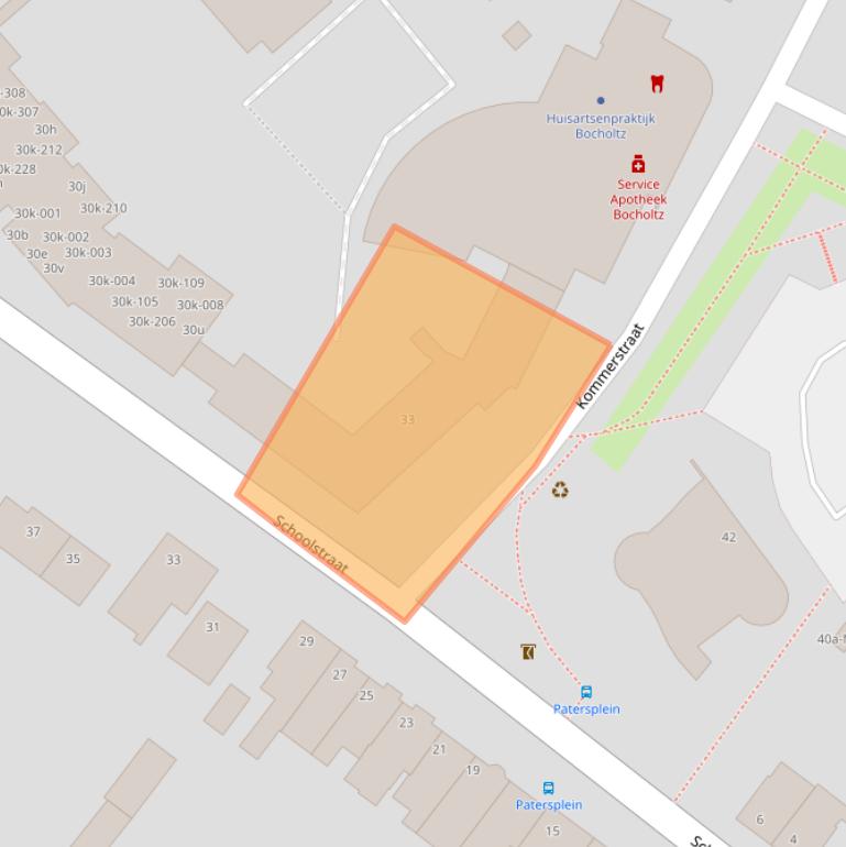 Kaart van postcodegebied 6351ER.