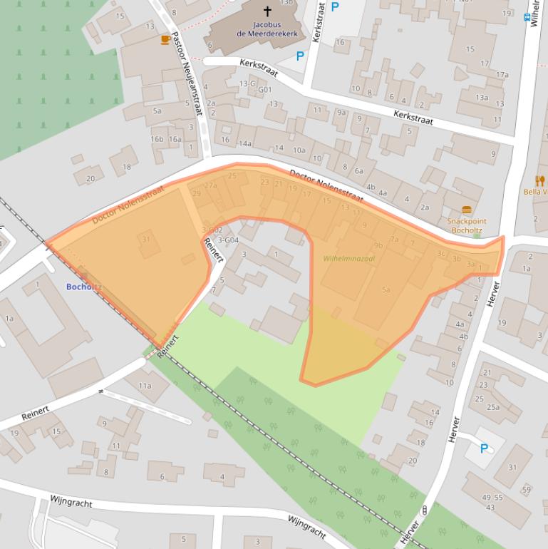 Kaart van postcodegebied 6351GL.